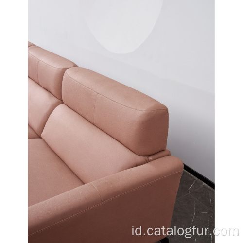 INS populer desain sofa set termasuk meja teh ruang tamu furniture set mewah hotel sofa sofa rumah Modern cahaya mewah